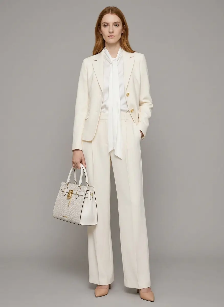 Michael Kors Landon Medium Logo Satchel 4