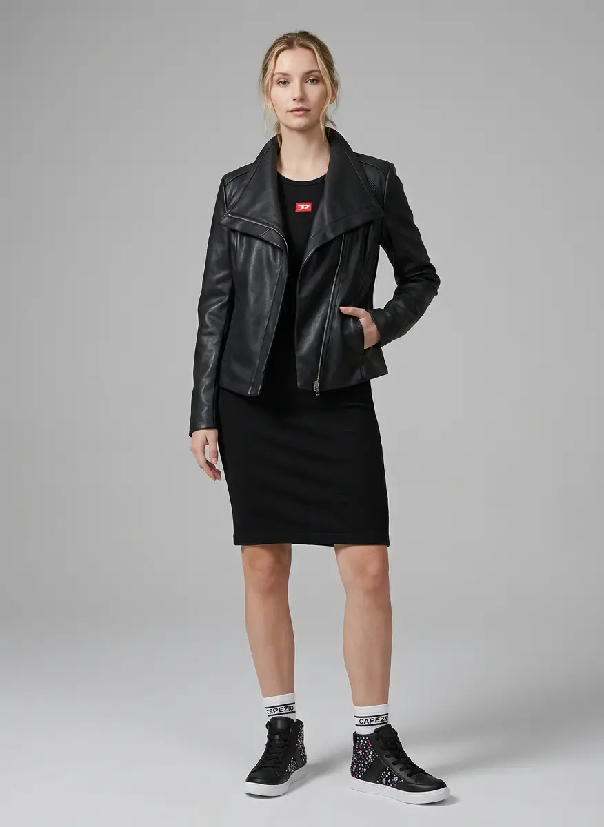 Winter Moto Chic