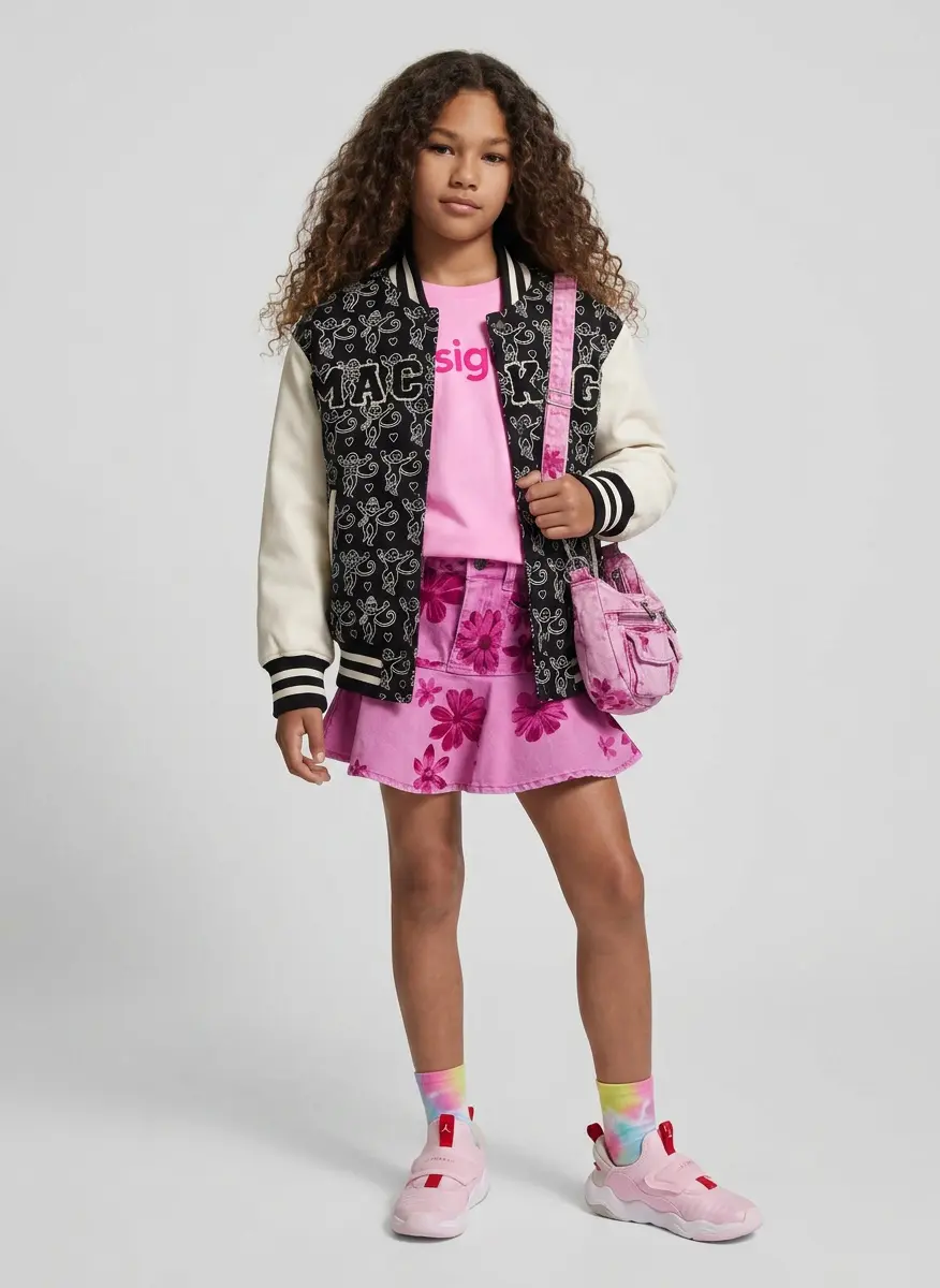 Pink Varsity Prep