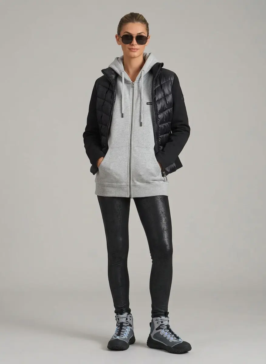 Monochrome Athleisure Edge