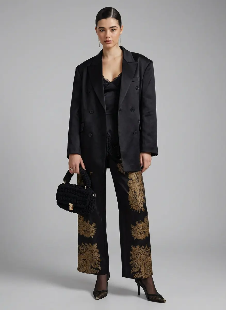 Monochromatic Midnight Chic