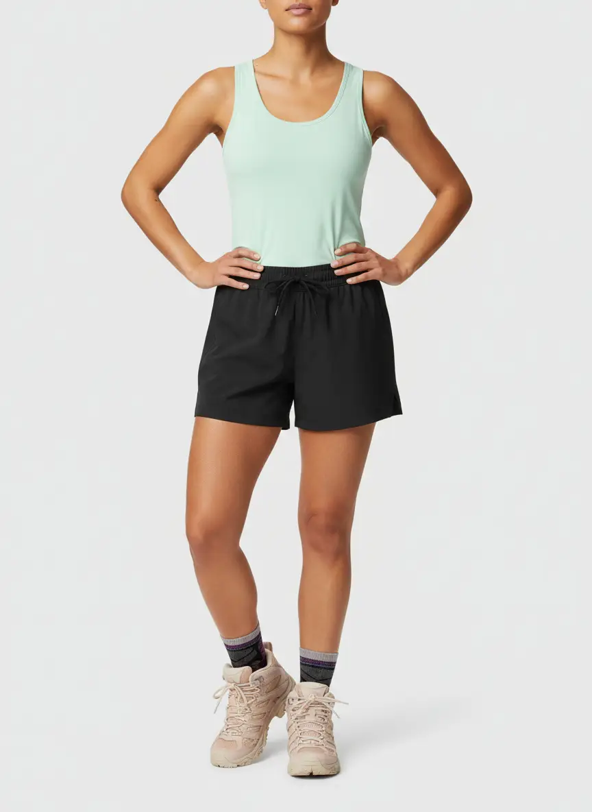 YOGALICIOUS Woven Hiking Shorts 3