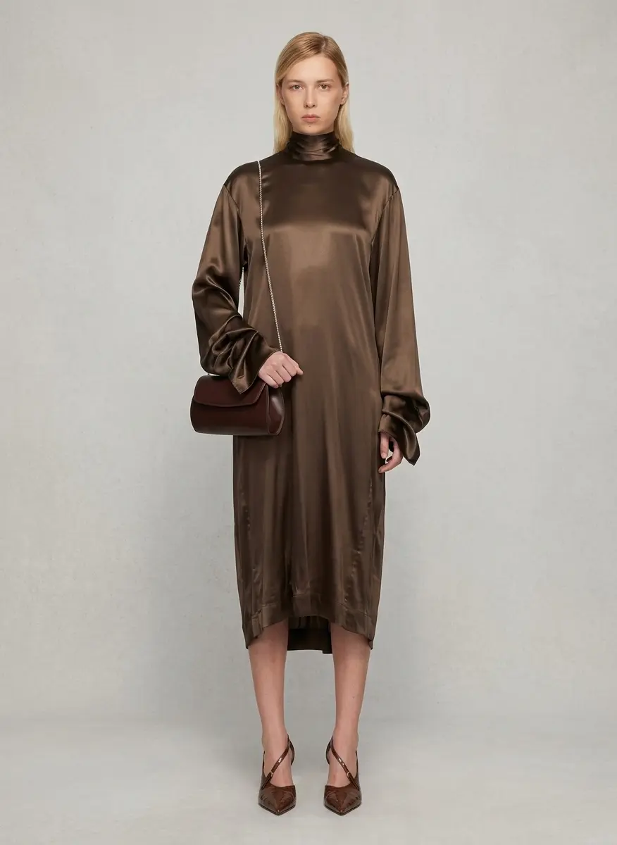 Monochromatic Silk Elegance