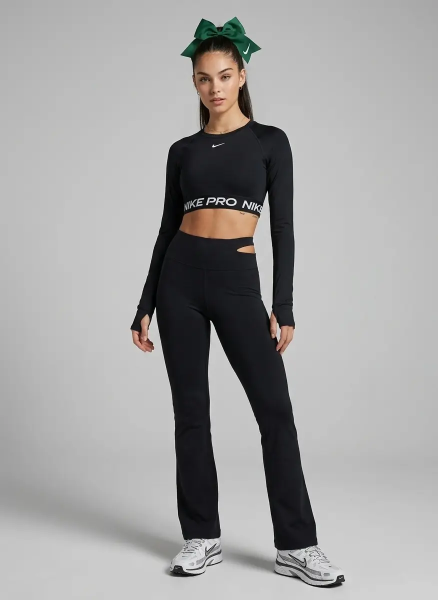 Athleisure Chic Flared