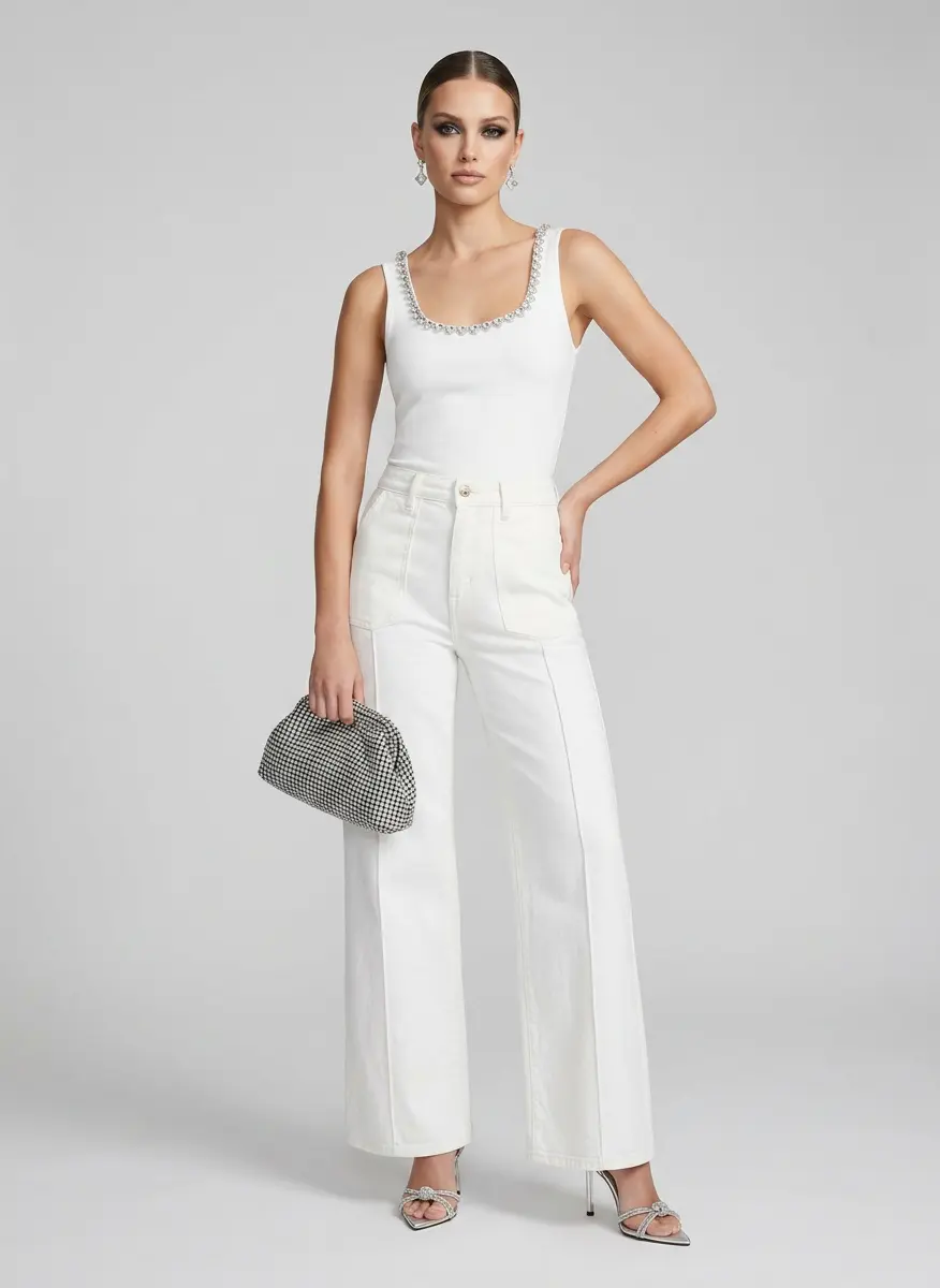 Monochromatic Ethereal Elegance