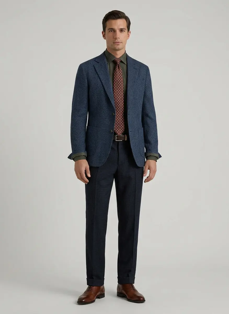 Modern Executive Navy