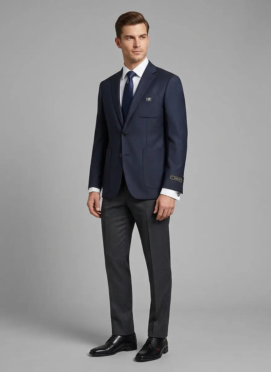 Modern Executive Navy