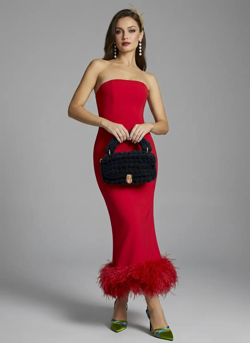 Modern Crimson Gala
