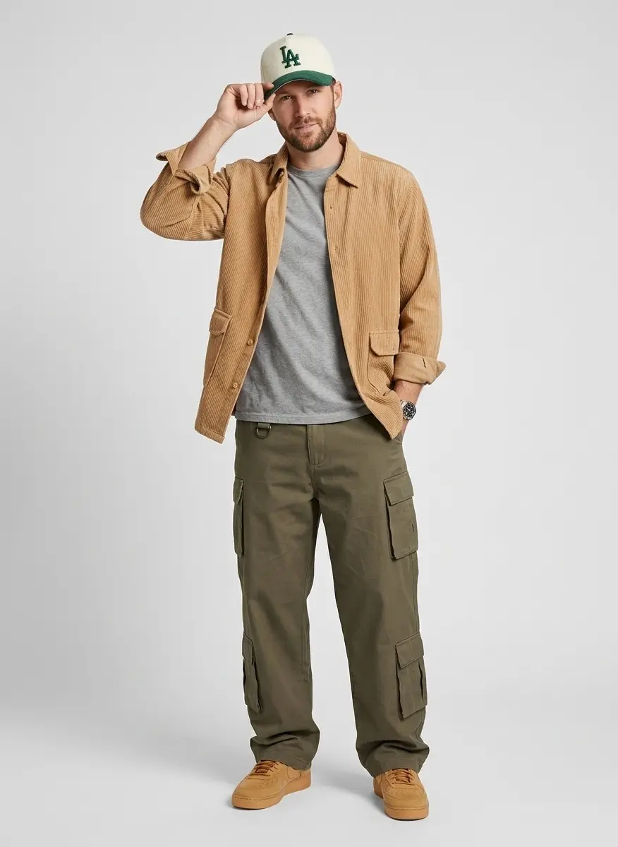 Corduroy Casual Layering