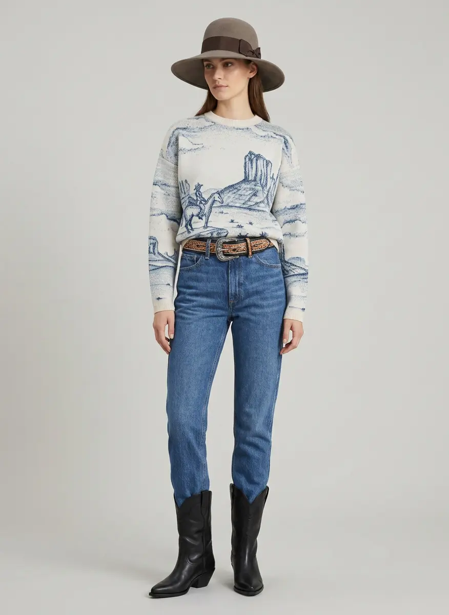 Bohemian Western Luxe