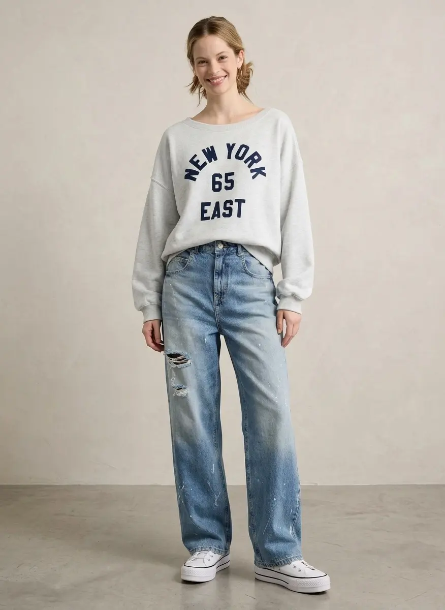 Retro 80s Slouch