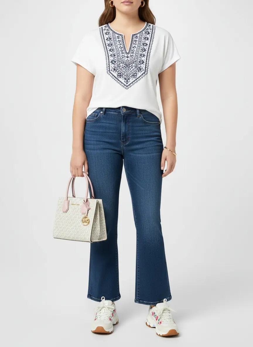 Delicate Floral Day Out