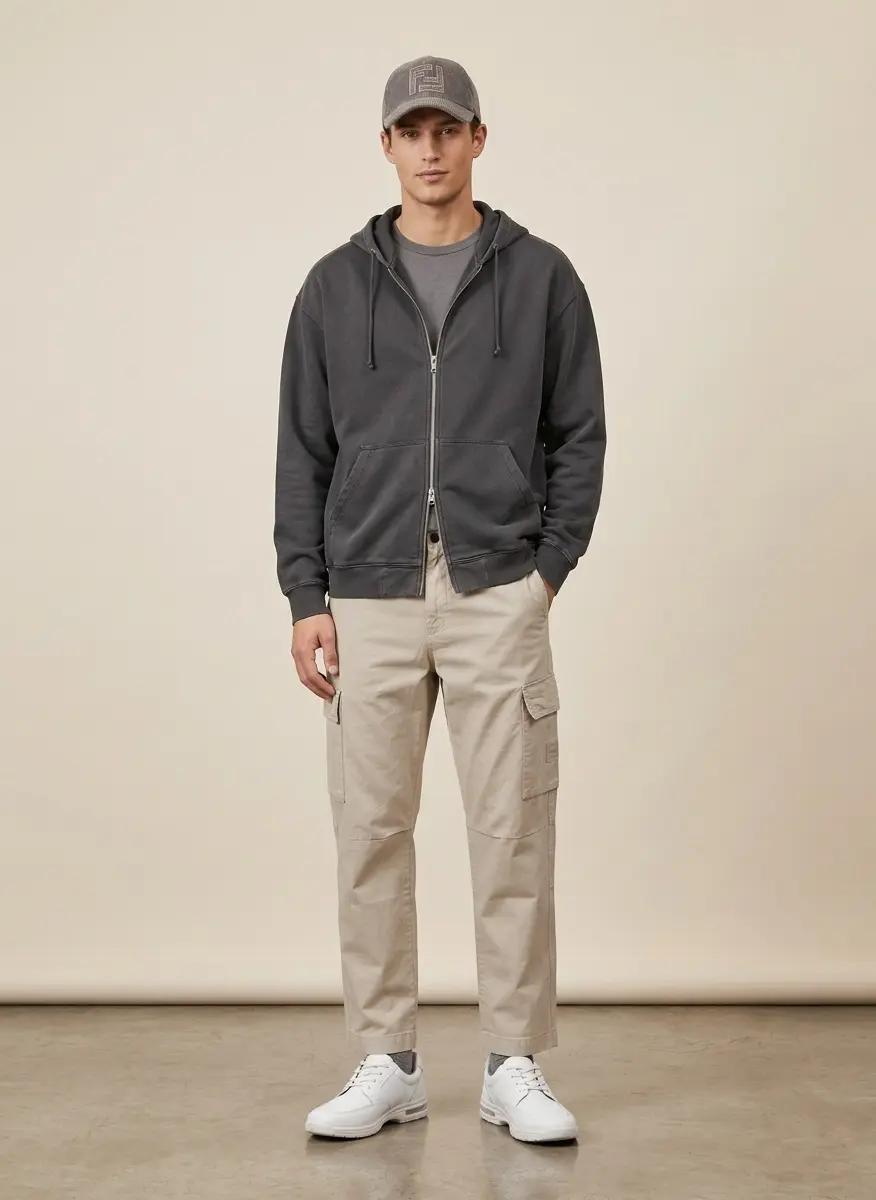 Monochromatic Luxury Streetwear