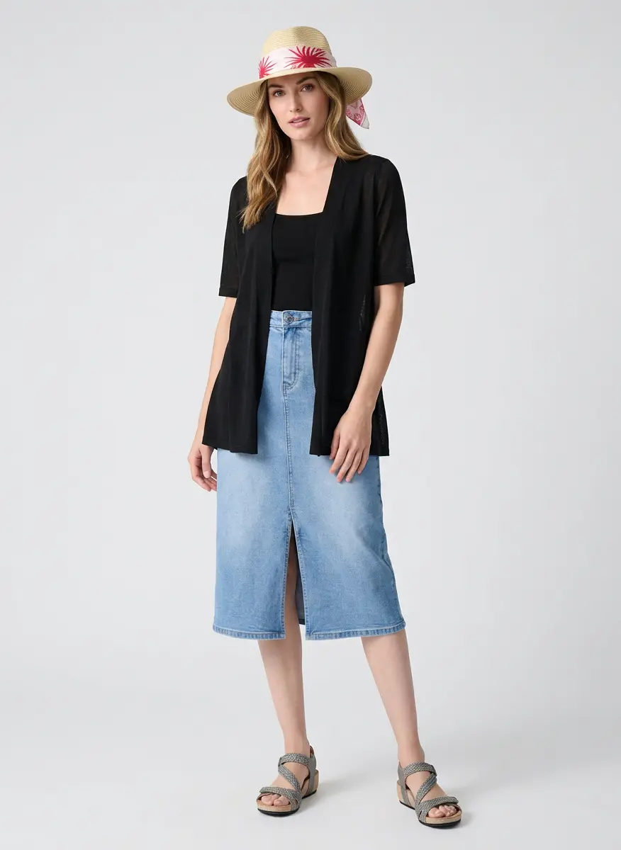 Weekend Denim & Straw