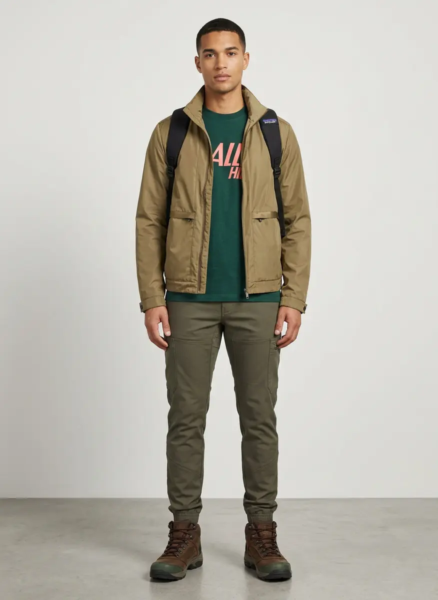 Earthy Alpine Trekker