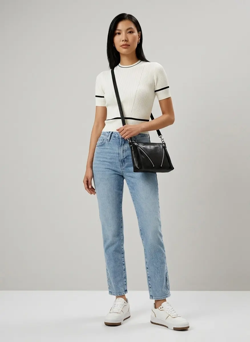 Classic Blue & White Casual
