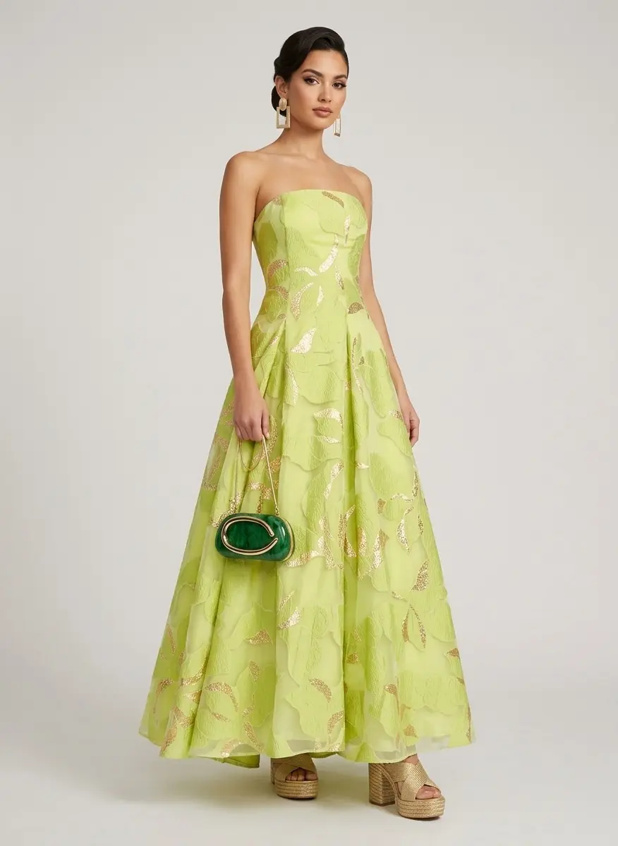 Monochromatic Emerald Glamour