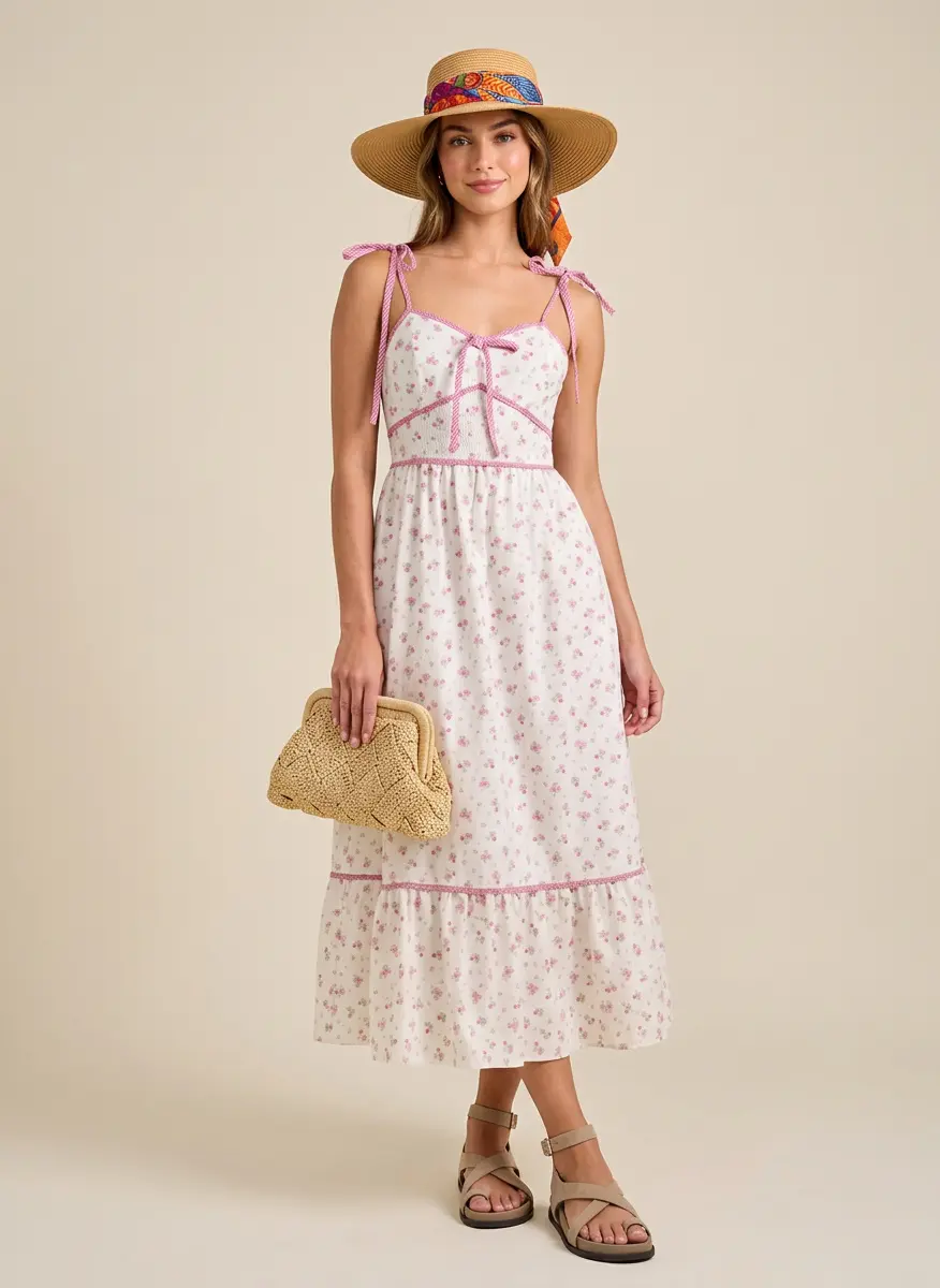 Sun-Drenched Garden Look