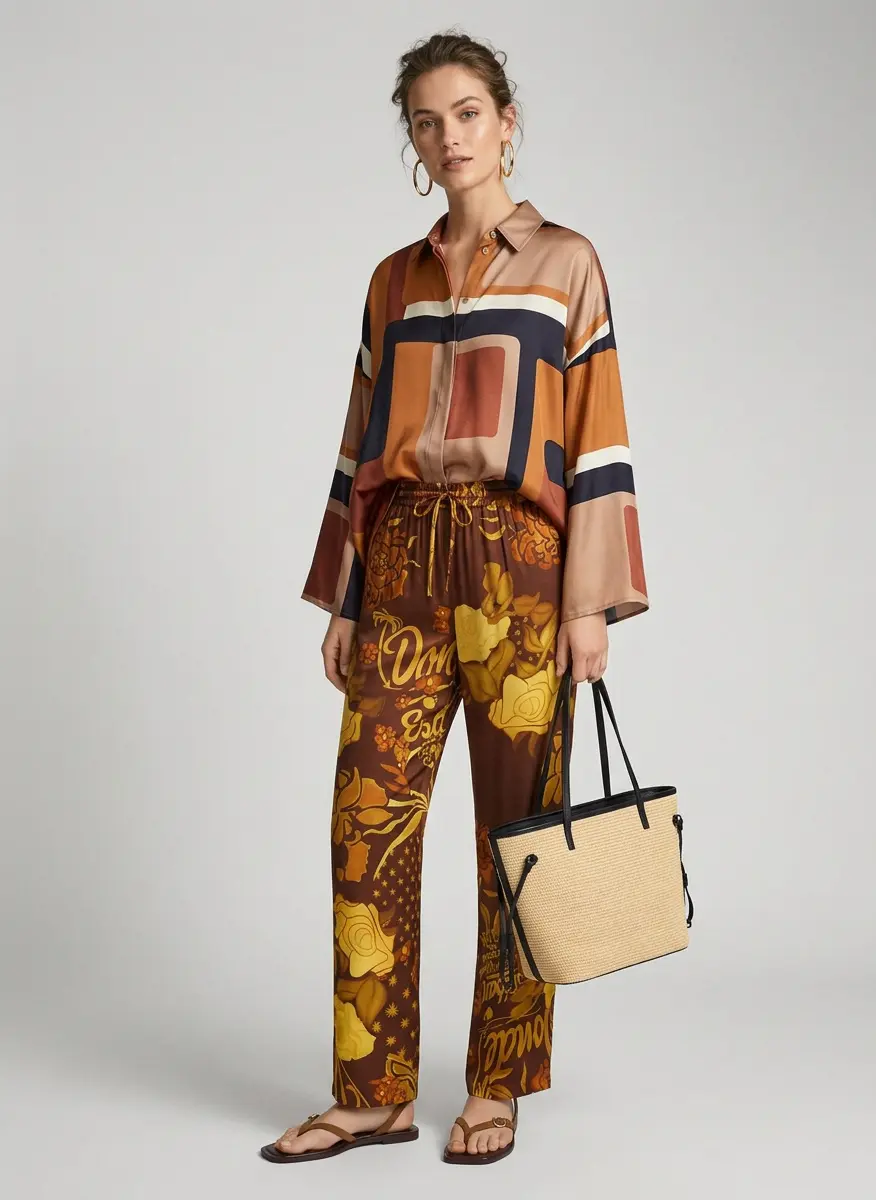 Satin Co-ord Chic