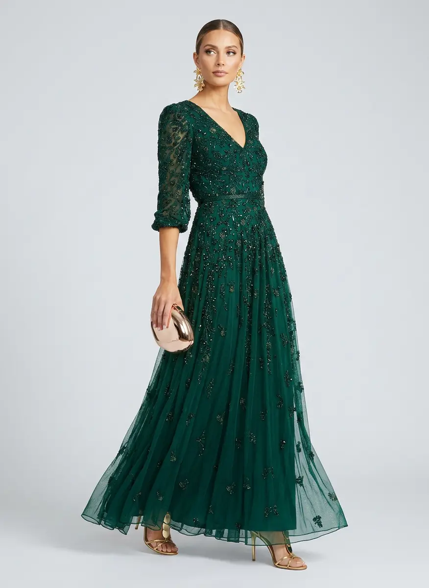 Luminous Emerald Evening