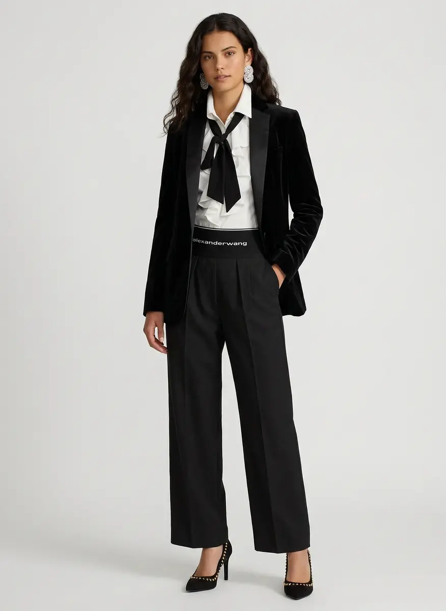 Modern Velvet Tuxedo