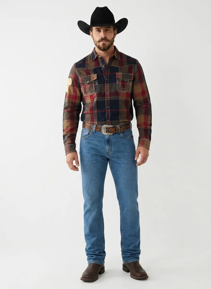 Modern Rugged Cowboy