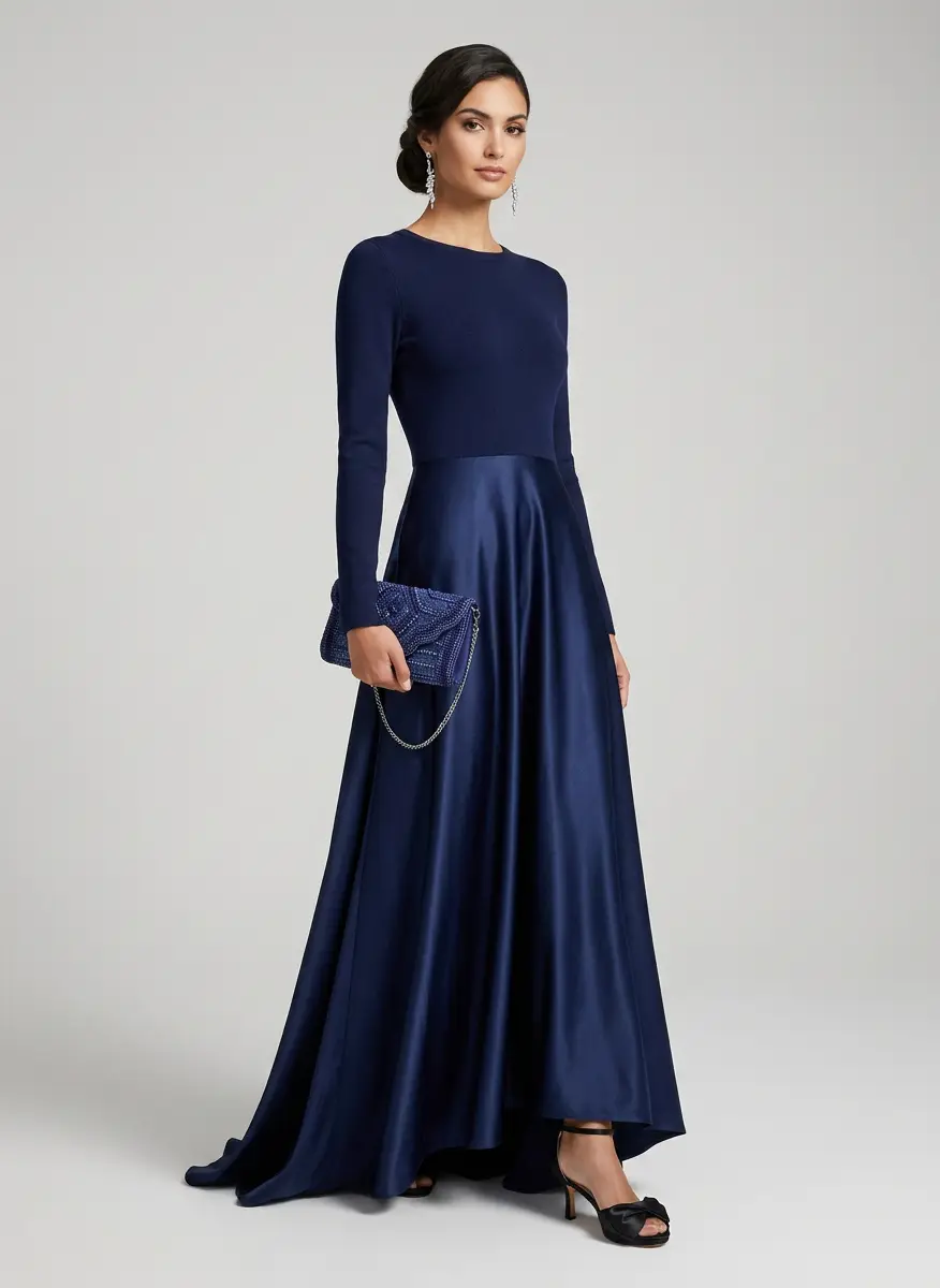 SIMKHAI Paola satin gown 7