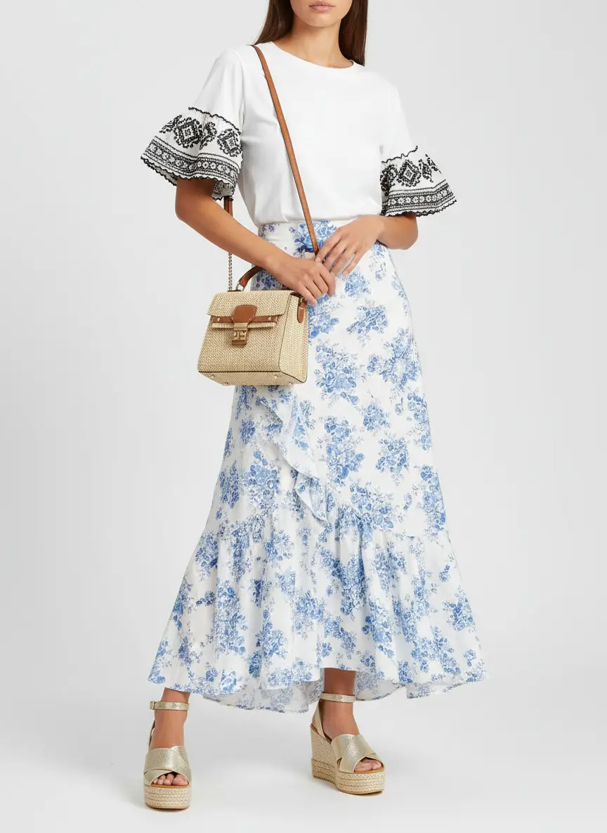 Evening Ruffle Romance