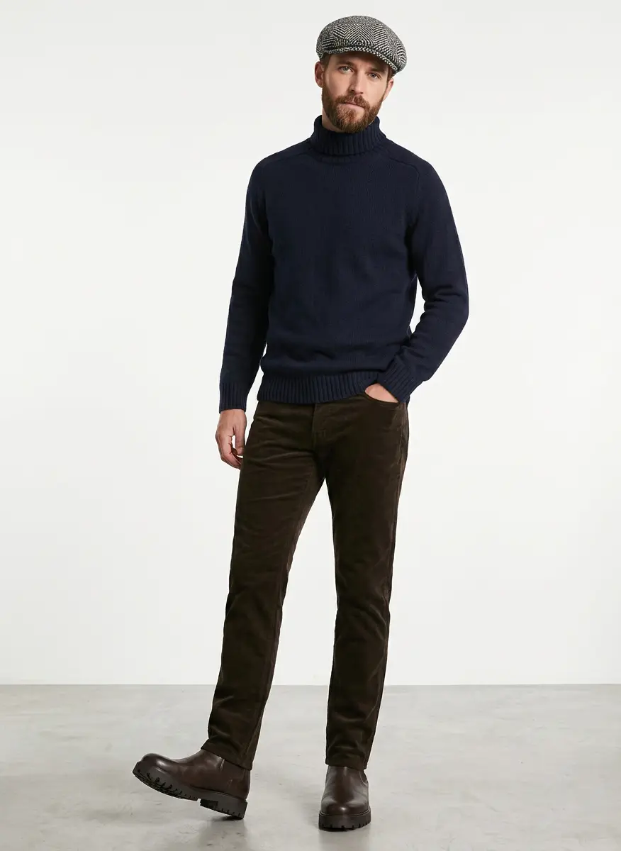 Jamiesons of Shetland Jamieson's of Shetland Roll Neck Knit 7