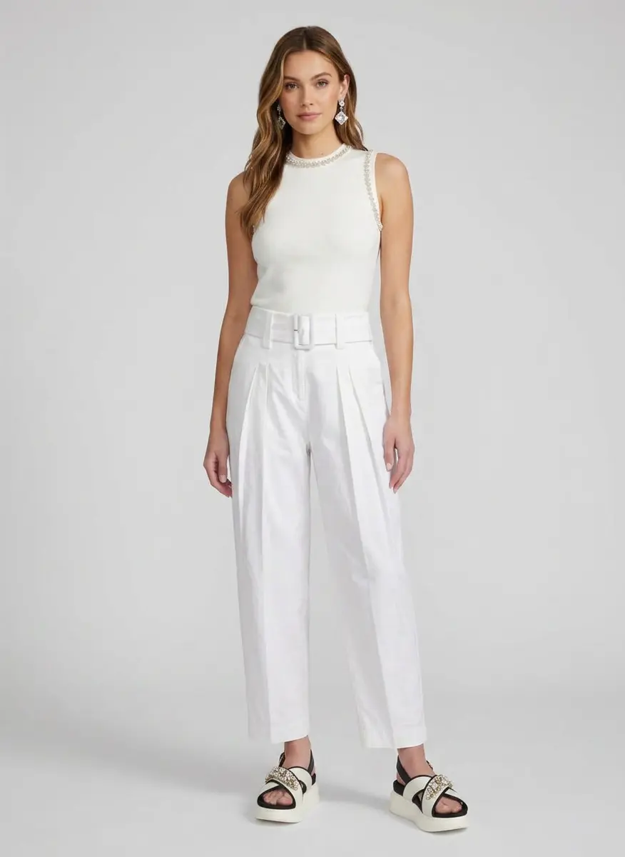 Sporty Sequin Edge