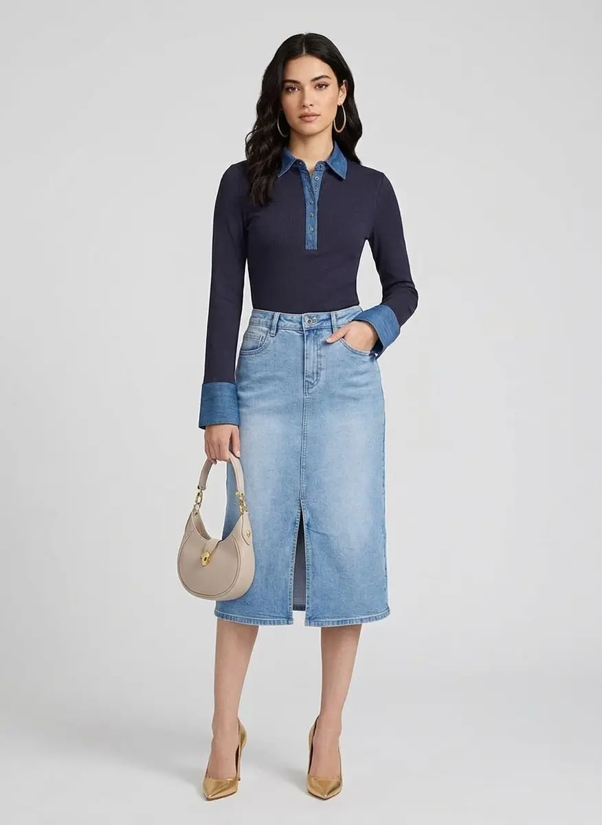 Modern Monochrome Denim