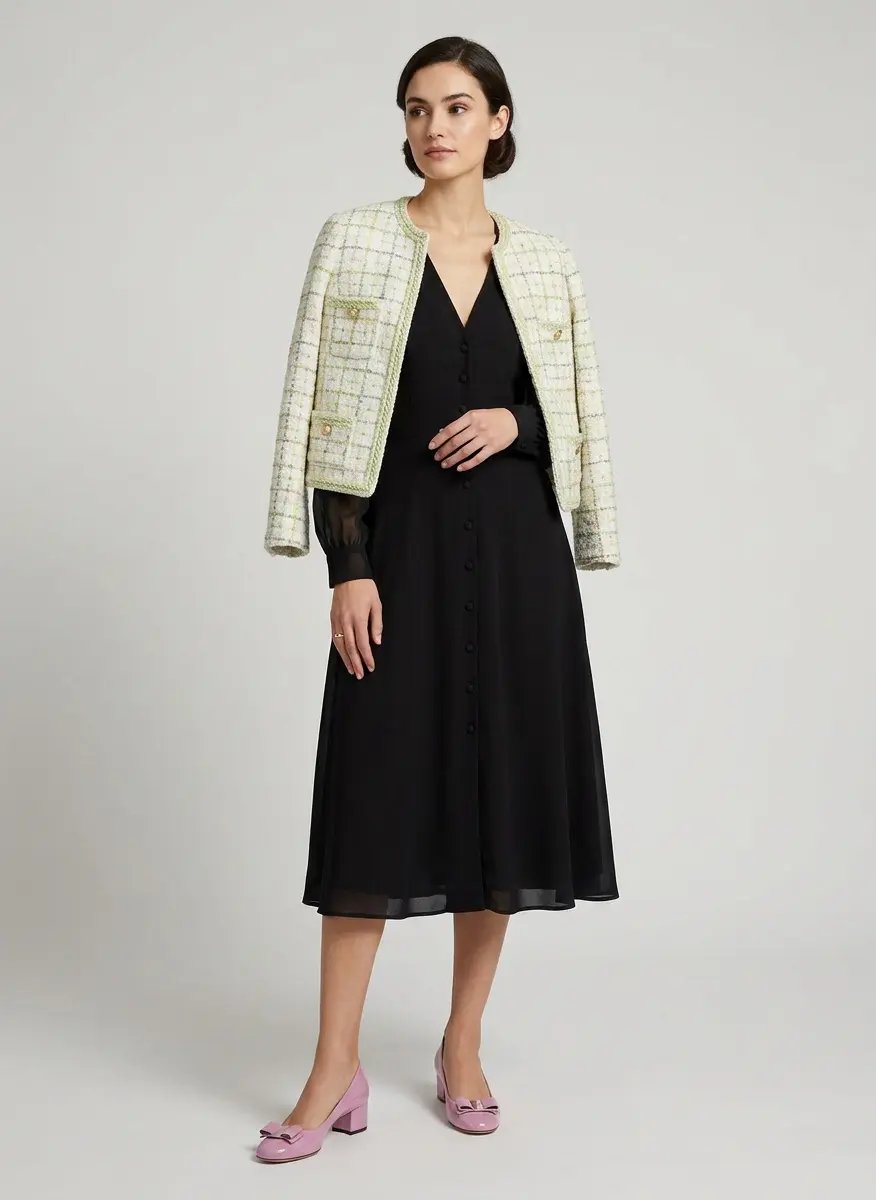 Modern Tweed Sophisticate