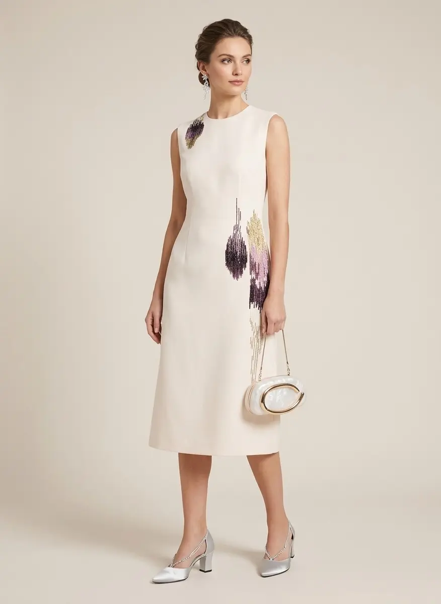Luminous Ivory & Silver