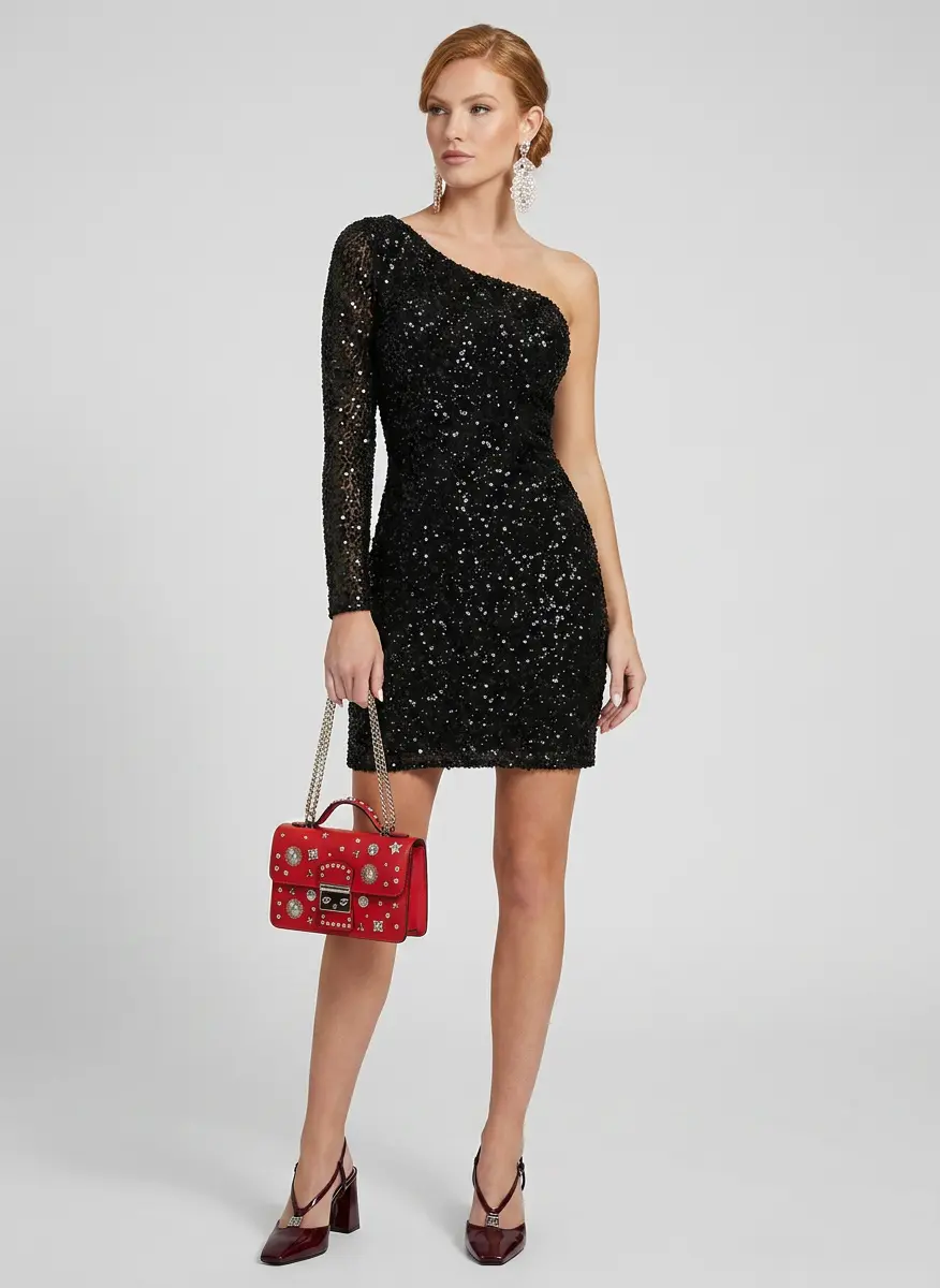 Evening Gala Noir & Rouge