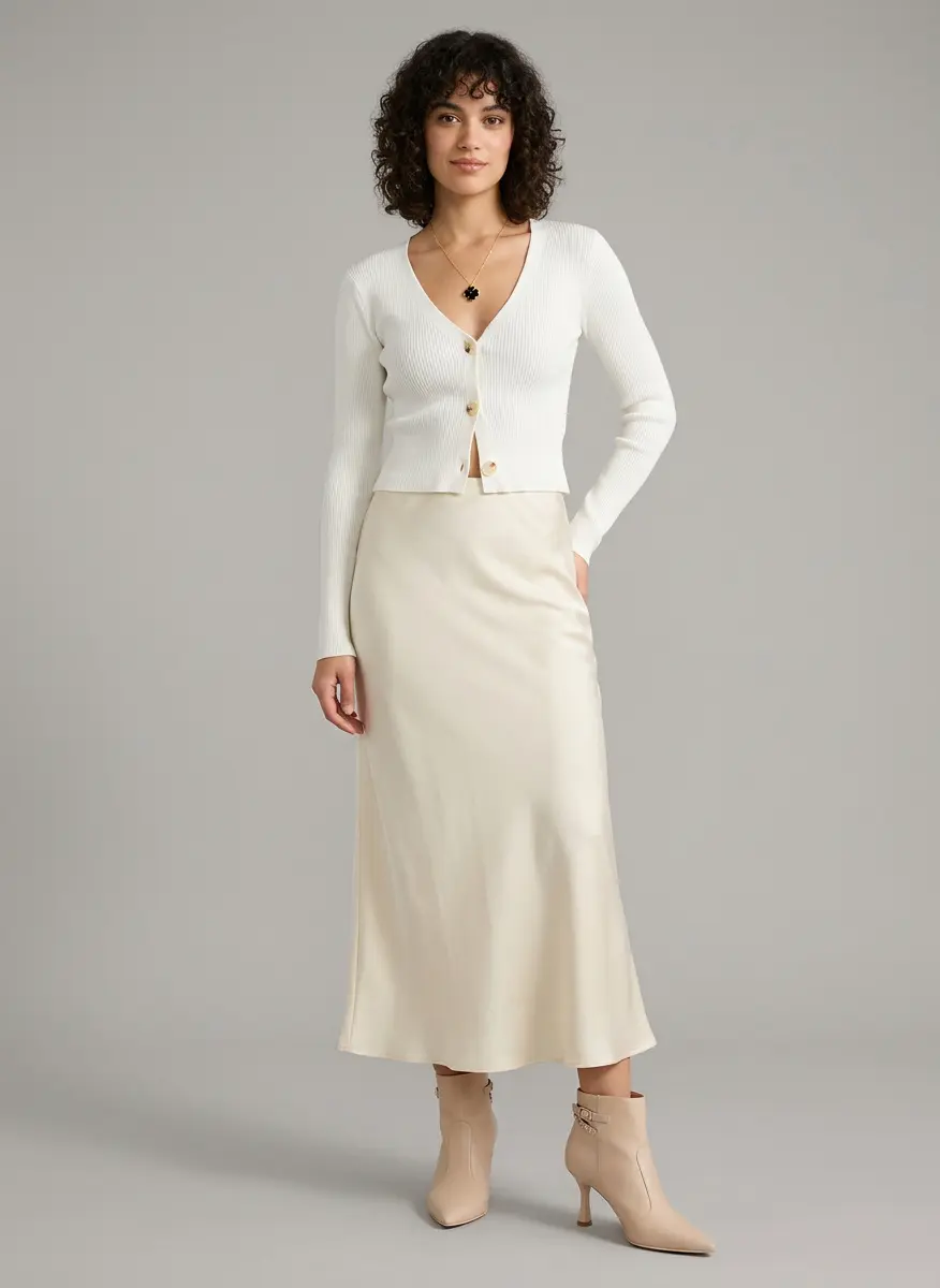 Elegant Satin Evening