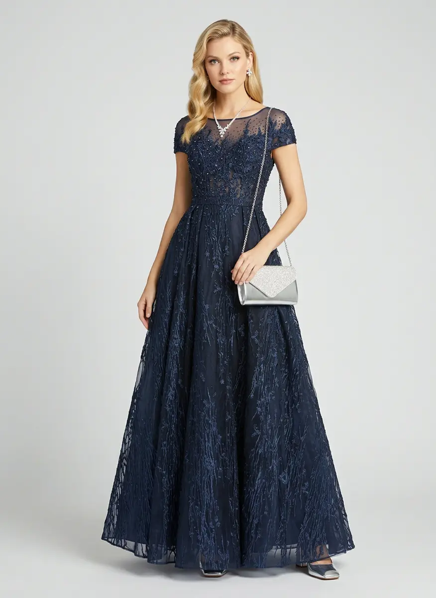 High-Fashion Evening Gala