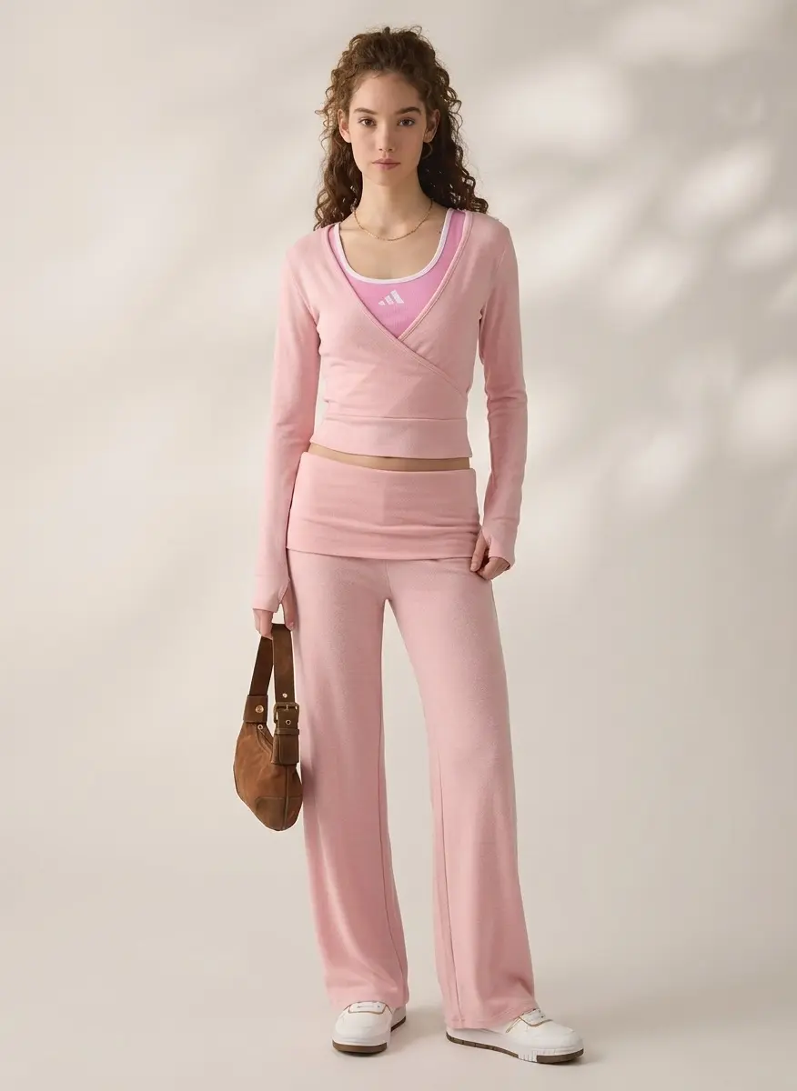 Pink Monochrome Athleisure