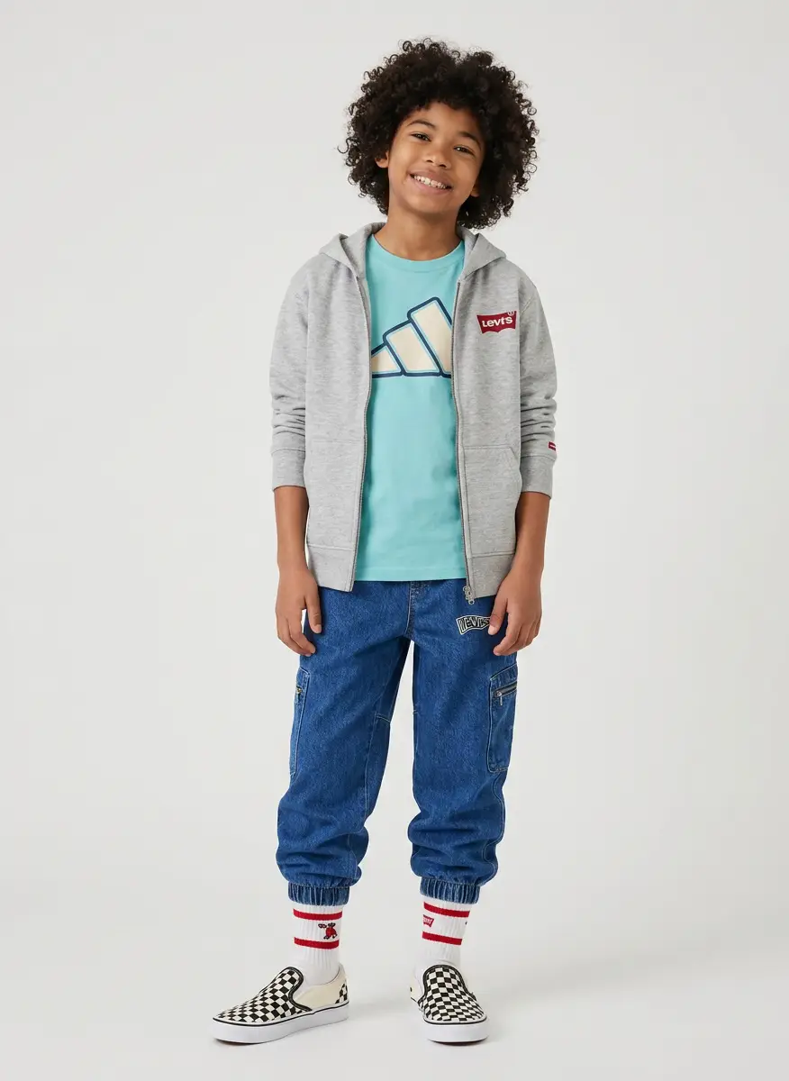 Levi's Boys 8-20 Relaxed Batwing Hoodie 3