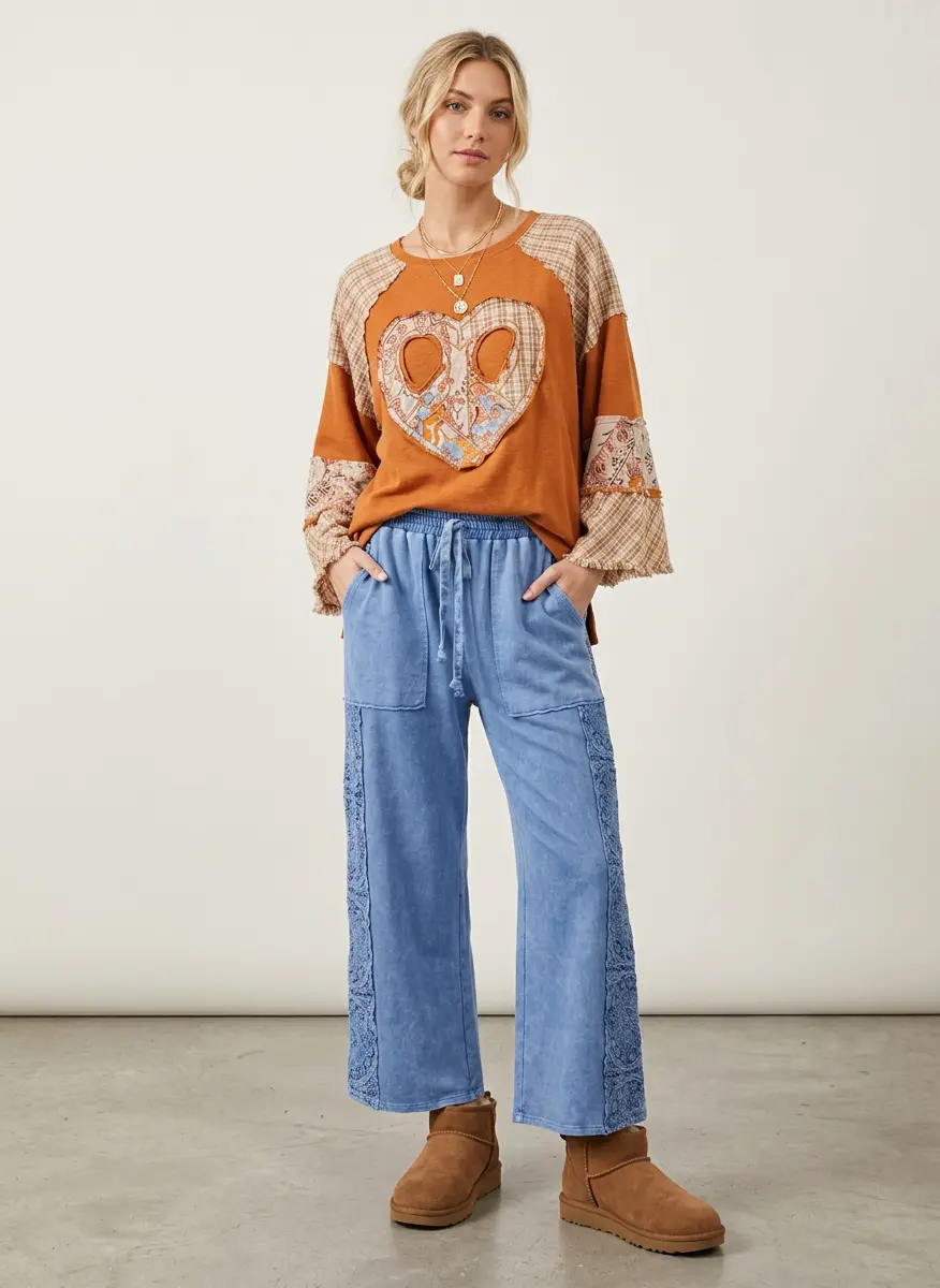 Mineral Washed Boho Ease