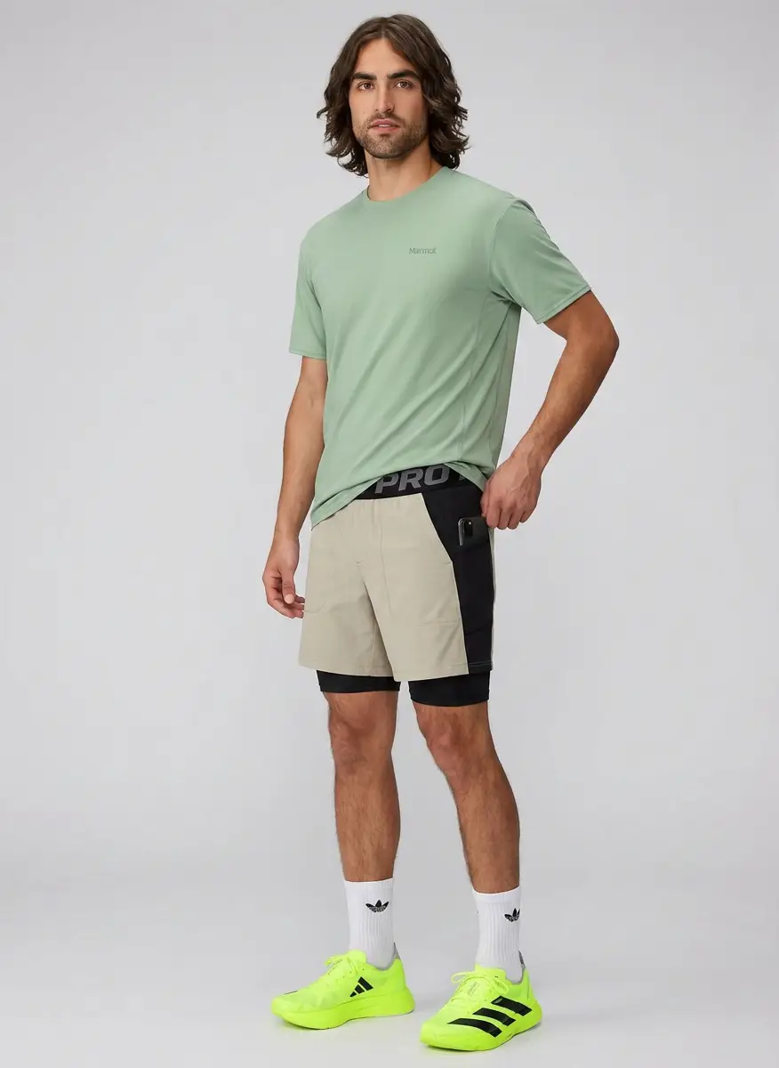 Sanke Sanke 5 or 3 Pack Men's Compression Shorts with Pocket Athletic Underwear | polyester & elastane.Moisture-wicking & 4-way stretch & quick-dry workout shorts.For running,football,baseball,biking and gym 8