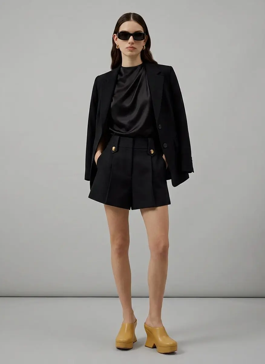 Sleek Monochrome Evening