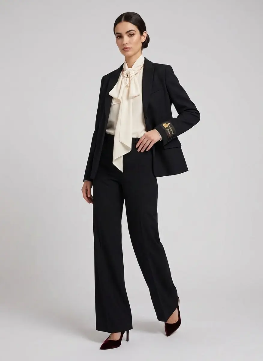 Tailored Tuxedo Chic