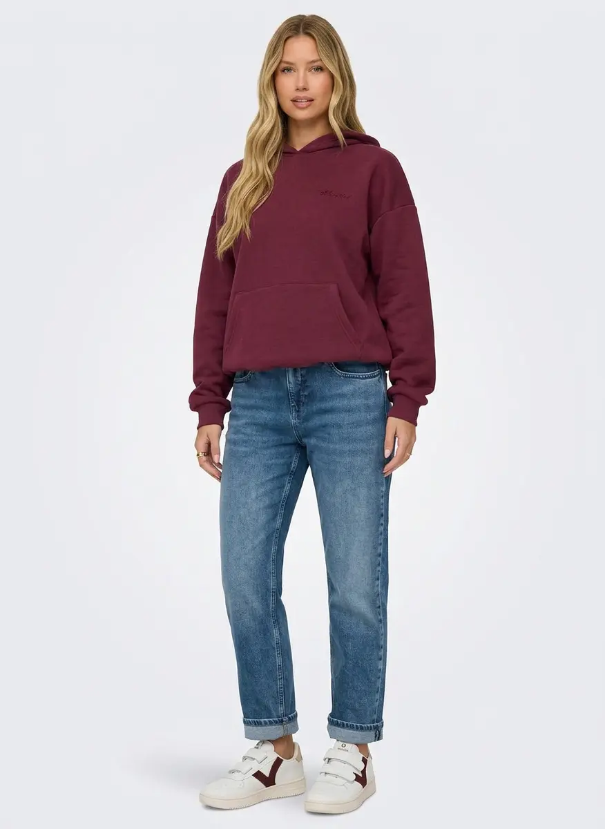 Casual Burgundy Monochrome