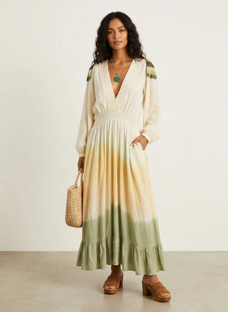 Boho Ethereal Maxi
