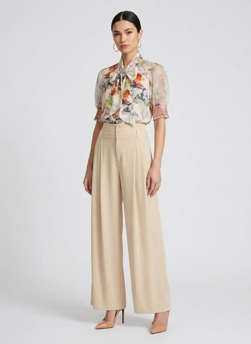 HIGH Wide-leg pants 5