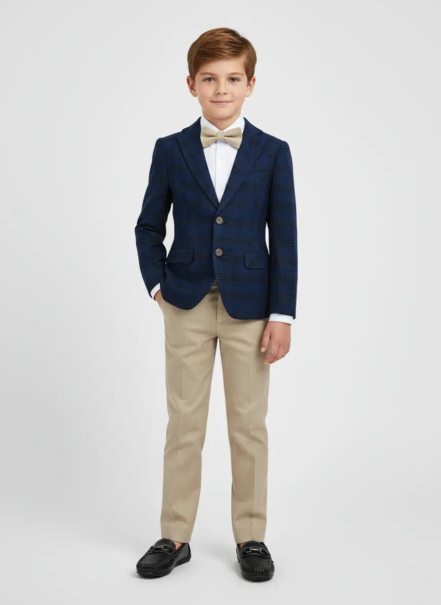 Modern Formal Plaid