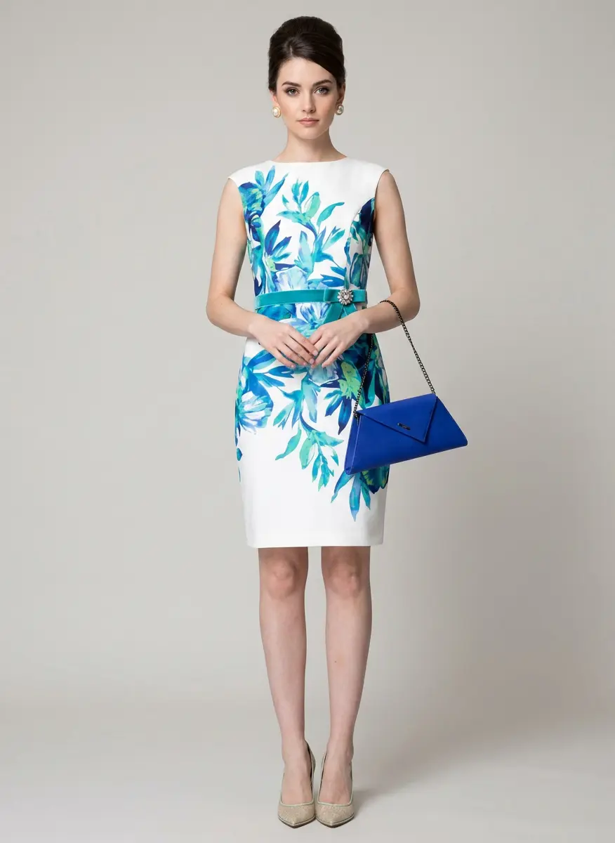 Monochrome Azure Chic