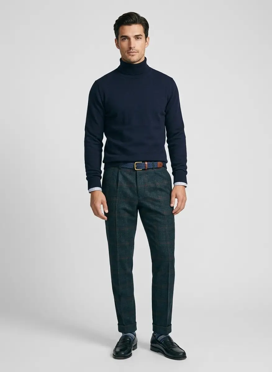 Brooks Brothers Ultimate Merino Wool Turtleneck Sweater 6