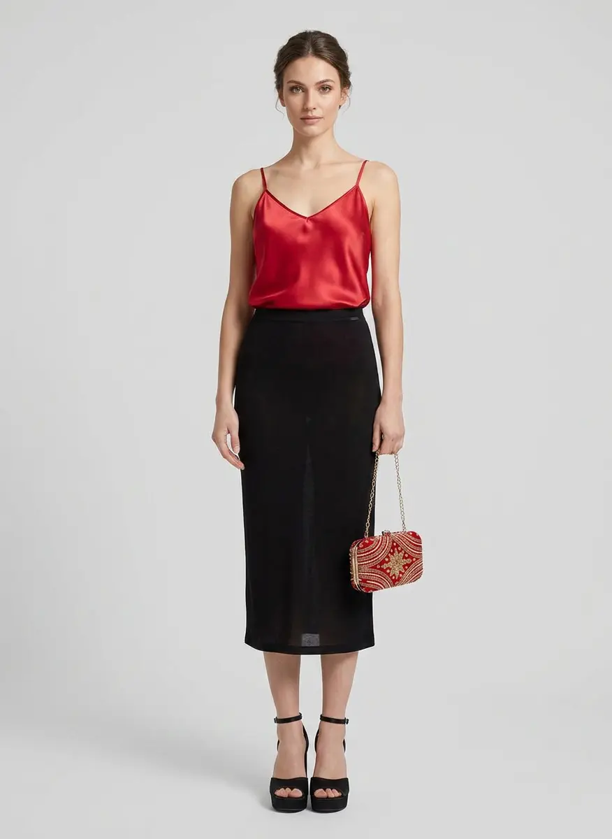 Sultry Crimson Noir