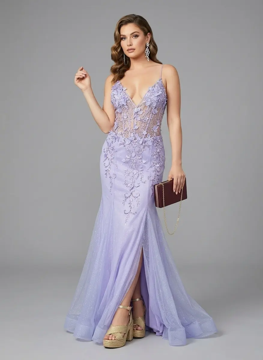 Ethereal Periwinkle Sparkle